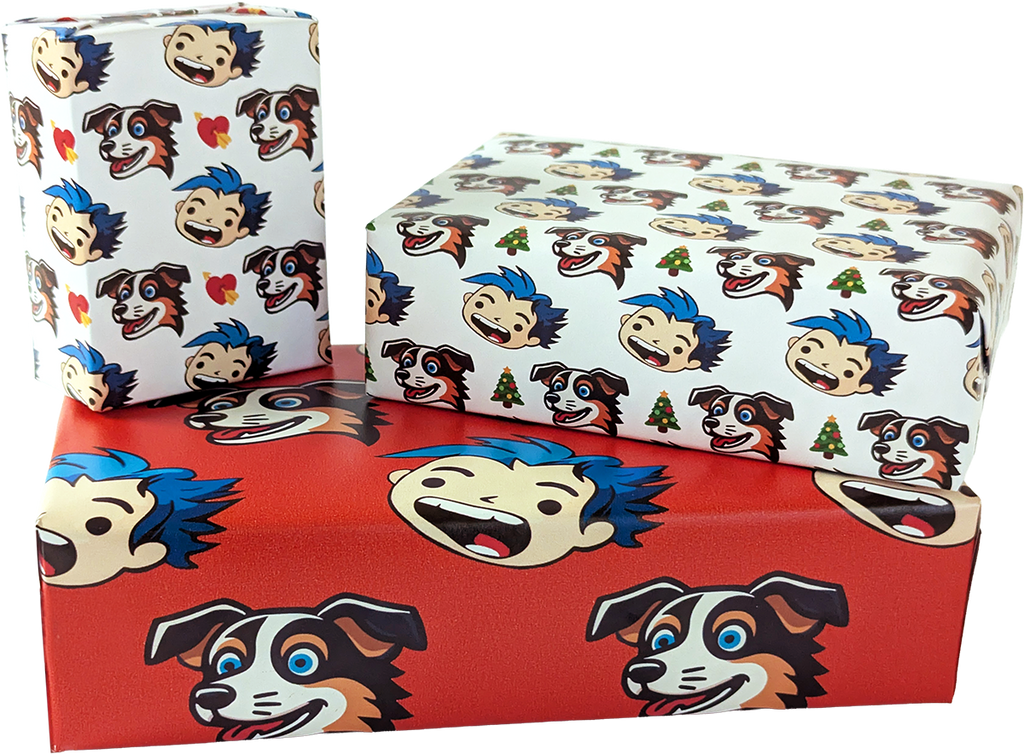 Custom Gift Wrap Roll