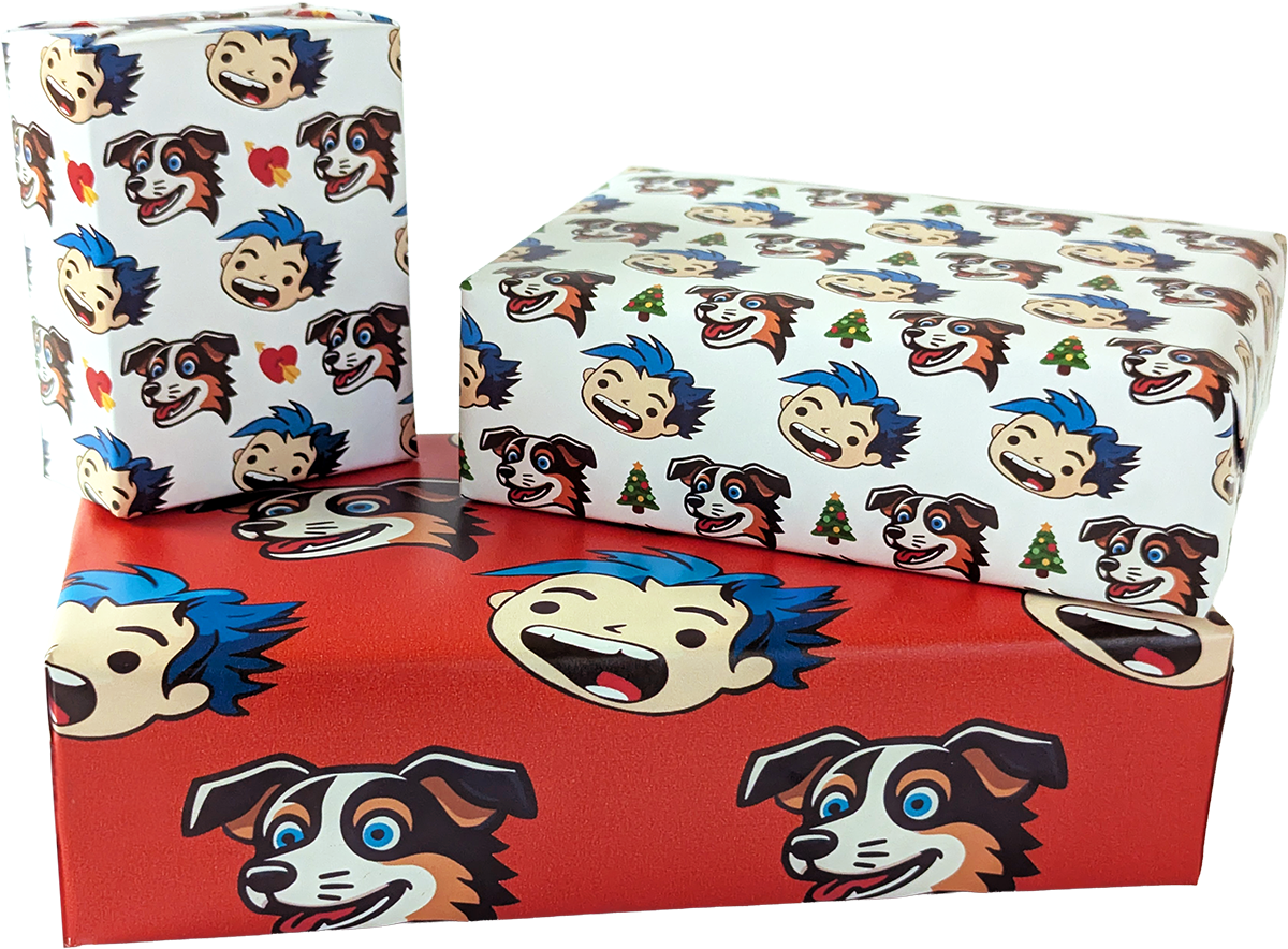 Custom Gift Wrap Roll