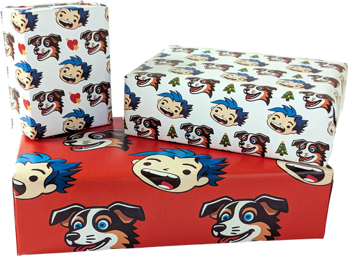 Custom Gift Wrap Roll